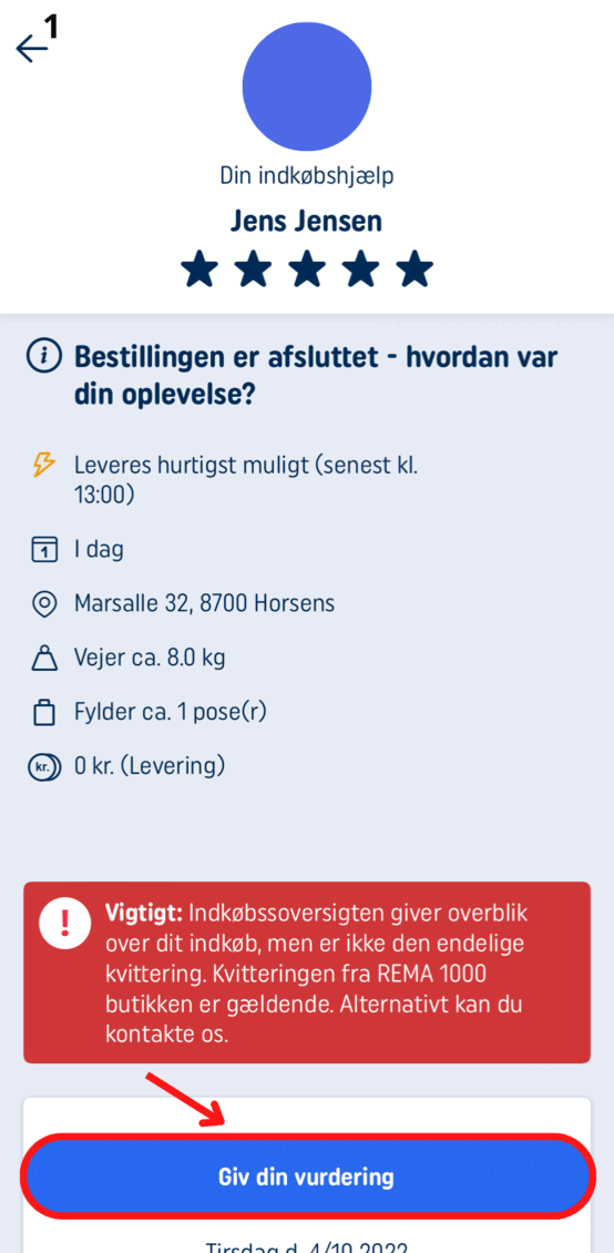 Bedømmelse af din oplevelse - giv indkøberen stjerner.gif